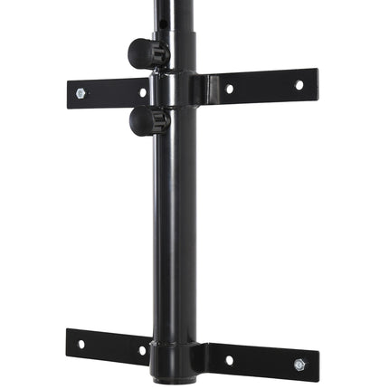 Nástěnný držák na boxy, nastavitelný, nosnost 100 kg
