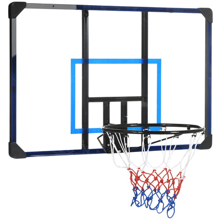 Nástěnný venkovní basketbalový koš, ocel, 113x61x73 cm