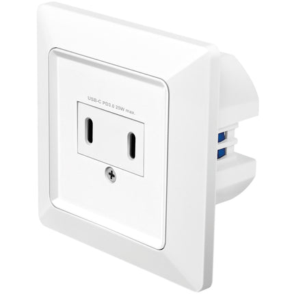 Zásuvka s 2xUSB-C PD 25W
