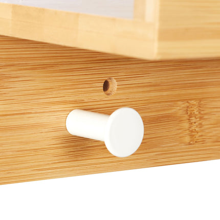 Wandregal mit 3 Haken