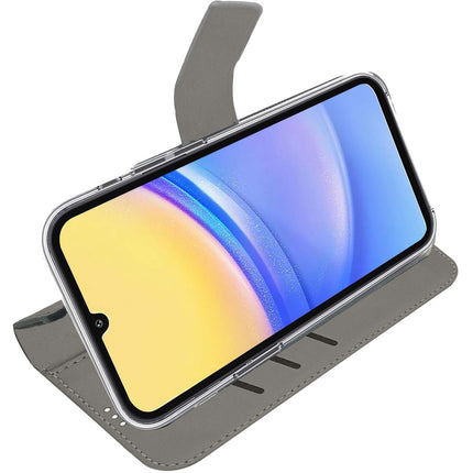 Wally pouzdro peněženka Galaxy A15 4G / A15 5G, černá