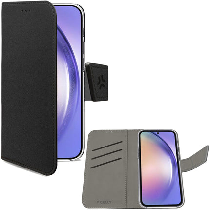 Wally pouzdro peněženka Galaxy A55 5G, černá