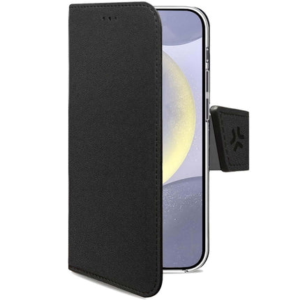 Wally pouzdro peněženka Galaxy S24+ 5G, černá