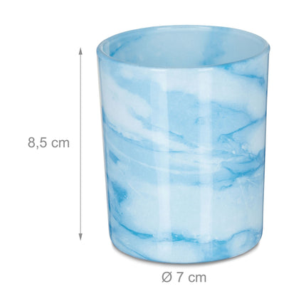 Warm light holder blue set of 12