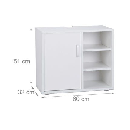 Skříňka pod umyvadlo, 4 přihrádky