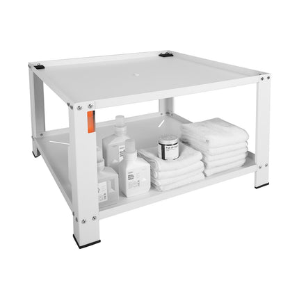 Washer Dryer Pedestal With Shelf, 28x28x16 in, 299kg