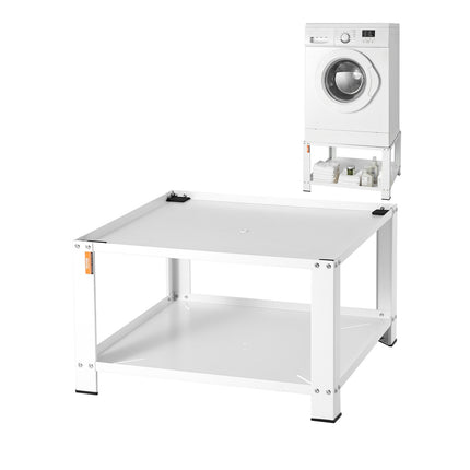 Washer Dryer Pedestal With Shelf, 28x28x16 in, 299kg