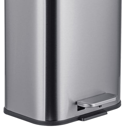 Odpadkový koš, 5L, tlumené zavírání, odolný proti otiskům prstů