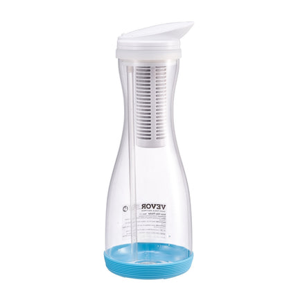 Water Filter Pitcher, 6-Cup Glass, Fast Fridge-Friendly