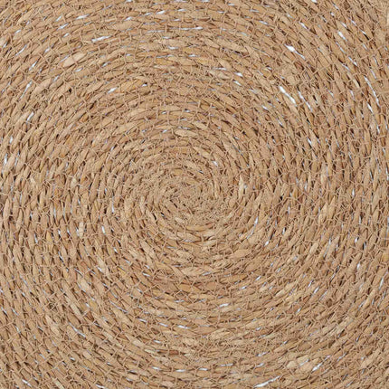 Prostírání z vodního hyacintu, sada 10 ks, kulatý design