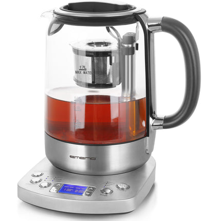 Wasser-/Teebereiter 1,7l Glas Temp. WK-122248