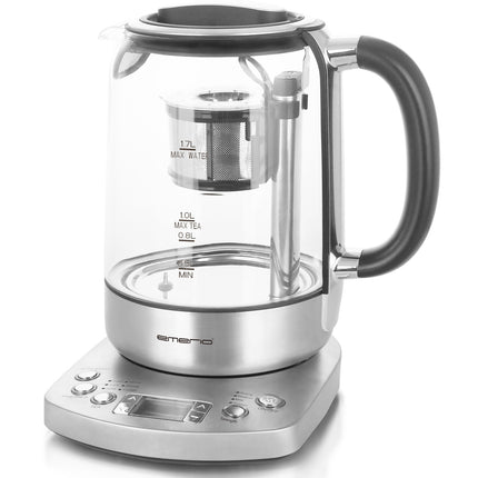 Wasser-/Teebereiter 1,7l Glas Temp. WK-122248