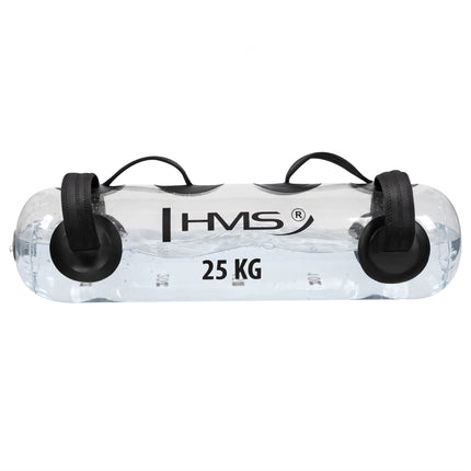 Water Training Bag 25 kg with 4 Neoprene Handles, Foot Pump, 75 x 20.5 x 20.5 cm