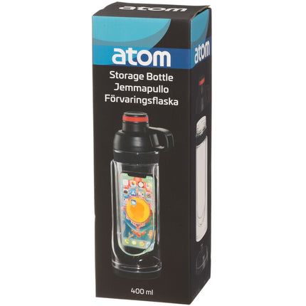 Láhev na vodu s úložným prostorem 400 ml