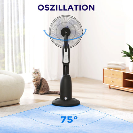 Ochlazovací ventilátor – 3 rychlosti, nádrž 3L, oscilace