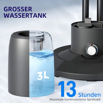 Ochlazovací ventilátor – 3 rychlosti, nádrž 3L, oscilace
