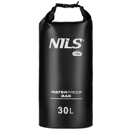 Vodotěsný vak 30L černý – odolný, lehký