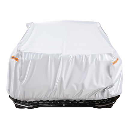 Waterproof Car Cover for Midsize Sedans, Zipper, All-Weather
