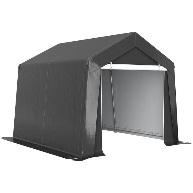 Vodotěsný garážový stan 3x3 m s rolovacími dveřmi, ventilací