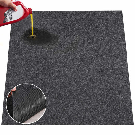 Waterproof Garage Floor Mat 1.49 x 1.8 m, Oil Containment