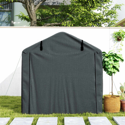 Waterproof Outdoor Storage Tent, Dark Grey, 220 x 157 x 165 cm