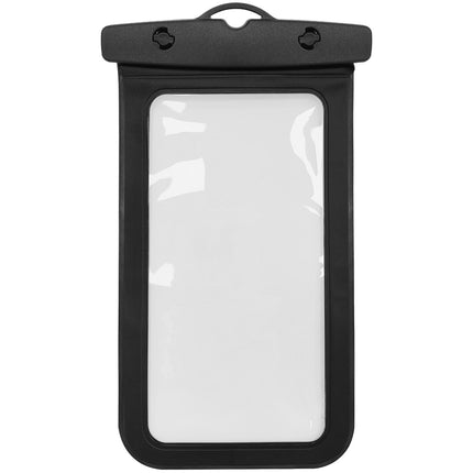 Vodotěsné pouzdro na telefon, IPX8, až do 7 palců, černé