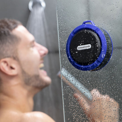 Vodotěsný přenosný bezdrátový reproduktor DropSound InnovaGoods