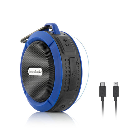 Vodotěsný přenosný bezdrátový reproduktor DropSound InnovaGoods