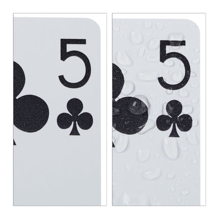 Vodotěsné plastové pokerové karty