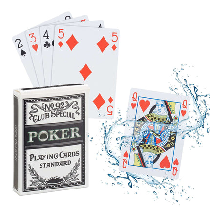 Vodotěsné plastové pokerové karty