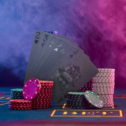 Vodotěsné pokerové karty 2 sady