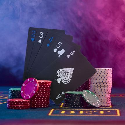 Vodotěsné pokerové karty 2 sady