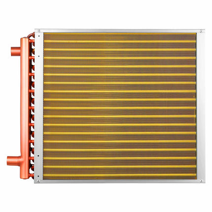 Water-to-Air Heat Exchanger Coil, 18 x 18 in, 120K BTU