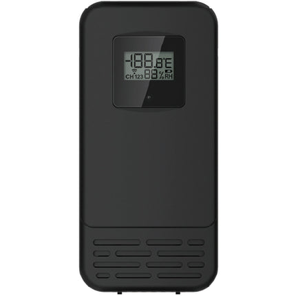 Meteostanice s hodinami, kalendářem, srážkoměrem