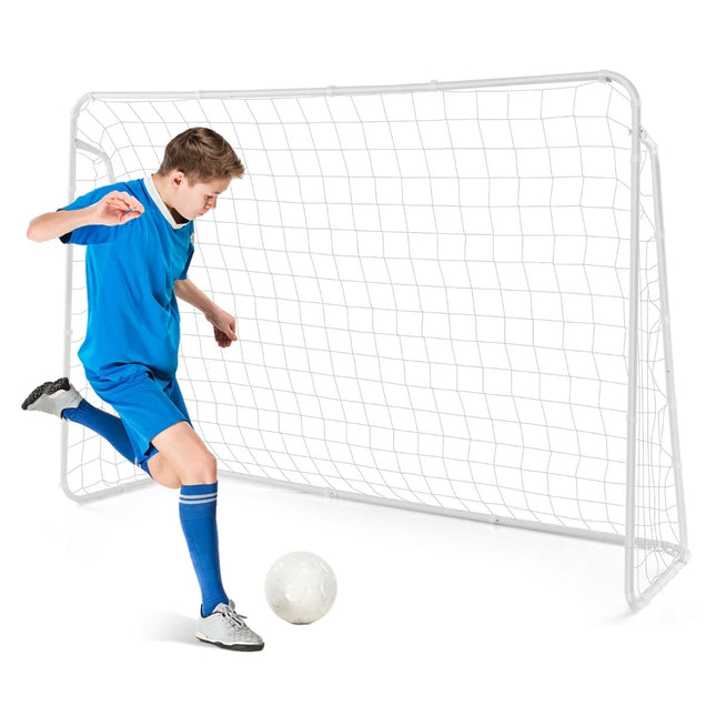 Weatherproof Soccer Goal with Net, 215 x 152 x 76 cm