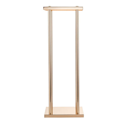 Wedding Flower Stand Set, 10-Pack 23.6-Inch Gold Columns