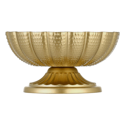 Wedding Flower Vase Set, 10 Pack, Gold Steel, 12 cm