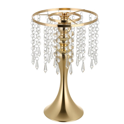 Wedding Flower Vase Set, 20-Pack 33.5 cm Gold Crystal