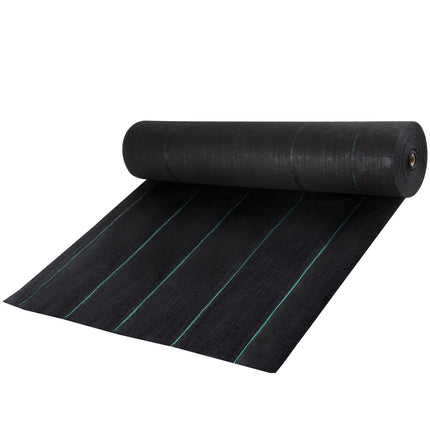 Weed Barrier Fabric, 5 x 250 Ft, 5 Oz Woven PP