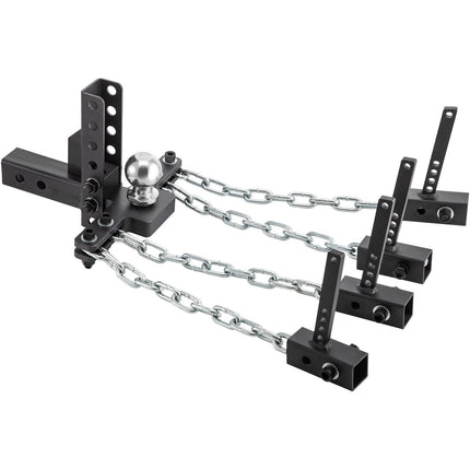 Weight Distribution Hitch With Sway Control, 2-In Ball, 1000-Lb Tongue