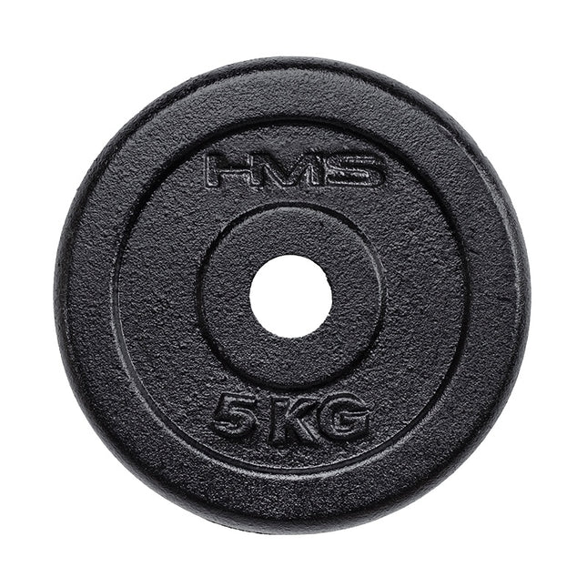 Kotouč 5 kg, černý – ideální pro silový trénink