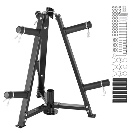 Weight Plate Tree for 2-Inch Plates – 300 lb, Black