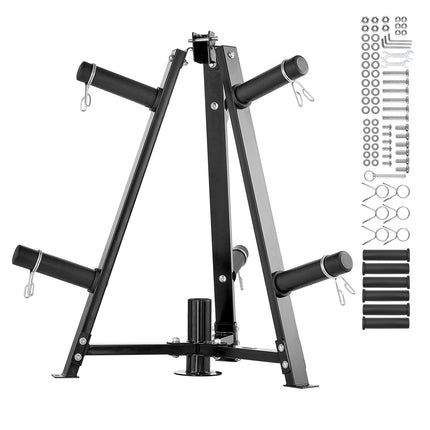 Weight Plate Tree for 2-Inch Plates – 300 lb, Black