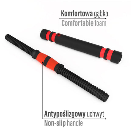Sada činek 20kg – 6 v 1 nastavitelné jednoručky