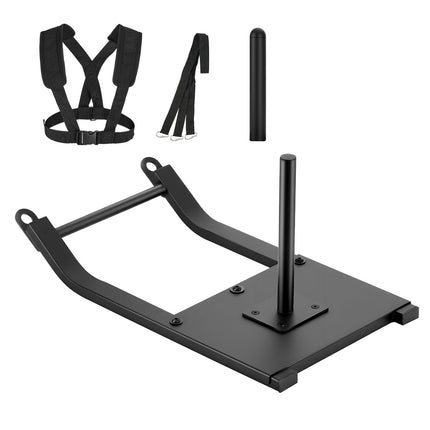 Weight Sled with Harness, Steel, Fits 25/51 mm Plates