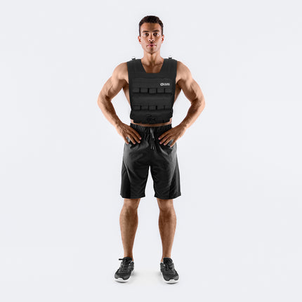 Zátěžová vesta 30 kg – nastavitelná, fitness trénink