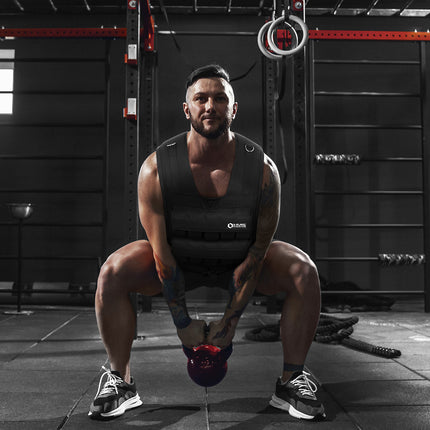 Zátěžová vesta 30 kg – nastavitelná, fitness trénink