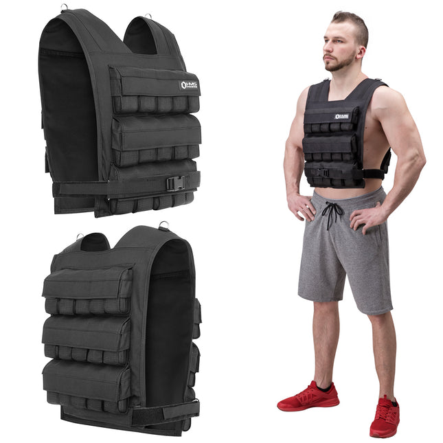 Zátěžová vesta 30 kg – nastavitelná, fitness trénink
