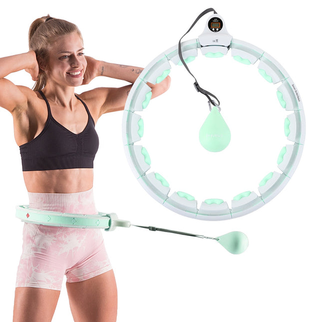 Gewogen Hula Hoop met contra- en tailleondersteuning, plus size
