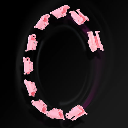 Zátěžová hula hoop obruč s oporou pasu, velikost plus